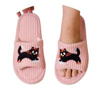 Générique Pantoufle Femme Chausson Ete Claquettes Pantoufles D'halloween Unisexes Thérapeutiques Pour Douleurs Pieds Problèmes Circulatoires Chaussons Claquette Été Rose 40