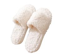 Générique Pantoufles Chauffantes - Chaussures Fourrés Femme Doux Chaussures En Coton D'Hiver Épaisse Chaussons Antiderapant Décontracté Pantoufle Femme Confortable Léger