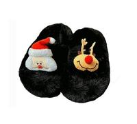 Générique Pantoufles d'hiver pour Filles et garçons avec Doublure en Polaire antidérapante Tricot Chausson Chaussures Premiers Pas pour la Crèche et la Maison Pantoufle Unisexes pour Enfants
