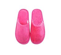 Générique Pantoufles D'intérieur En Peluche For La Maison, Automne Et Hiver, Pantoufles Chaudes En Coton EVA For Hommes Et Femmes, Chaussures De Maison For Couples, Nouvelle Collection(Rosered,43-44)