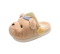 Générique Pantoufles douillettes pour la maison,chaudes et confortables,en polaire douce,avec un adorable motif de bonnet d'ours endormi Sandales Femme été #52