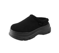 Générique Pantoufles Femme Doux- Pantoufles Femme Confortable à Semelles Épaisses L'Intérieur Et L'extérieur Doublées en Polaire Elles sont Faciles à Enfiler Se Détendre à La Maison Simple