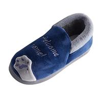 Générique Pantoufles Homme Cuir Chaussons Chaud Mules Femme À Mémoire Chausson Été en Laine Claquette Hommes Jetable Pantoufle Ete Polaire Mule Hiver Chaussures D'été