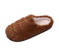 Générique Pantoufles Hommes Femmes Chausson Hommes Femmes Enfiler Anti Odeur Élégants Et Chauds Peluche Chaud Chausson De Feutre Pratiques Hiver Family Guest Portable Pantoufle Et
