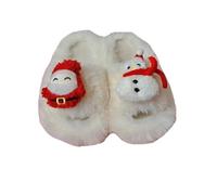 Générique Pantoufles pour Enfants garçons et Filles Tout Simplement Chauds et antidérapants Premier Pas Chausson de Marche pour la Crèche et la Maison Chaussons d'hiver en Polaire pour bébé