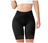 Générique Panty Femme Cycliste Short Anti Frottement Cuisse Boxer sous Robe De Sécurité avec Dentelle sous-Vêtements Culottes Caleçon Shorty Jupe Leggings Sport Taille Haute pour Femmes