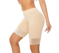 Générique Panty Short Femme,Invisible Boxer Shorts Leggings Court,sous Jupe Shorts Pantalon Anti-Friction Et Protection De La Vie Privée,Dentelle Garniture Shorty Culotte De Sécurité Hipster
