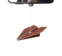 Générique Paper Airplane Car Air Freshener - Aesthetic Aromatherapy Pendant & Essential Oil Diffuser | Hanging Cardboard Car Refresher & Automotive Interior Decoration For Men And Women
