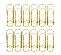 Générique Paperclip Pen Holder| 3.15x0.79x0.39 12 Pieces Heart-Shaped Pen Holder | For Work, Study, Desktop, Office, Classroom, School, Home, Notebook, Diary, Or Journal Organization