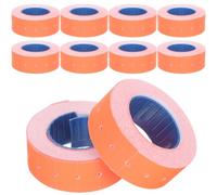 Générique Papier D’étiquettes de Prix Autocollantes 1 Rouleau 5000 Cases Compatible Machine à Étiqueter à Rangée Unique pour Supermarché, Magasin de Fruits et Légumes, Papier D’étiquette