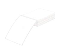 Générique Papier Etiquette Thermique 4x6inch 100x150mm pour P50 D100 D200 | X4, etiquettes blanches auto-adhesives pour envoi, code-barres, adresse, prix, date, document(100pcs)