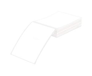 Générique Papier Etiquette Thermique 4x6inch 100x150mm pour P50 D100 D200 | X4, etiquettes blanches auto-adhesives pour envoi, code-barres, adresse, prix, date, document(100pcs)