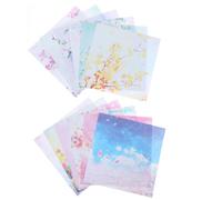 Générique Papier Origami Double Face pour Garçon et Filles 50 Feuilles Colorées, Papier Pratique et Facile à Plier, pour Bricolage et Activités en Maternelle