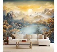 Générique papier peint 3d 500x280cm Texture De Marbre papier peint adhesif mural cuisine Impression 3D sur toile artistique sans couture, pour un mur d’accent dans un bureau ou salon EB24-2990