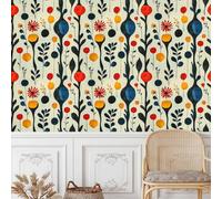 Générique papier peint adhesif 44 X100Lcm Fleurs Et Plantes D'art Abstrait papier peint enfant Effet 3D réaliste, ajoute du caractère à n’importe quelle pièce - sans colle ni poussière Z263738