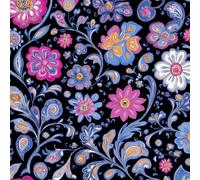 Générique Papier Peint Adhesif Mural Fleurs 40CM×15M Adhésif Épaissir Pour Meuble Chambre Armoire Papier Peint Feuillage Plantes Et Fleurs Roses Et Blanches Rouleau Decoratif Cuisine Lavable