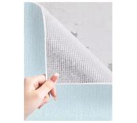 Générique Papier peint auto-adhésif en coton mousse, panneaux muraux imperméables et insonorisants, facile à installer for la salle de bain du bureau à domicile(Blue,75x1000cm/29.5x393.7in)