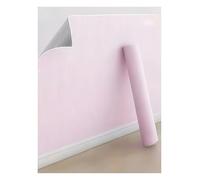 Générique Papier peint auto-adhésif en mousse, autocollant mural étanche et insonorisant, facile à installer, découpable for la maison, le bureau et la salle de bain(Pink,75x500cm/29.5x196.9in)