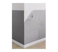 Générique Papier peint auto-adhésif, revêtement mural en mousse, autocollant mural étanche insonorisant for la décoration de la maison du salon de la chambre à coucher(Grey,75x2000cm/29.5x787.4in)