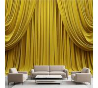 Générique Papier Peint Autocollant Scène De Théâtre 3D, Scène Toile Drama Decoration Stickers Muraux, Théâtre Rustique Vinyle Murale Poster pour Chambre Salon Cuisine Meuble 400 x 280 cm