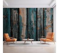 Générique Papier Peint Bois 310X250cm, Papier Peint Intissé Rustique Ferme Grain de Bois Salon Chambre Panoramique Decoration, Fresque Murale Décoration Murale D28