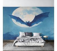 Générique Papier Peint Chauve-Souris Gothique 300x210 cm (L x H)