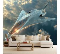 Générique Papier Peint Combattant 400 x 280 CM, 3D Style Technologique Photo Geant Mural, Salon Non Tissé Papiers Peints, Chambre étanche à l'eau Mat lmage Muraux Poster, Personnalisable Wallpaper