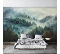 Générique Papier Peint Forêt Brumeuse Intissé, 350 x 250 (L x H)