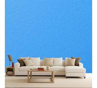 Générique Papier Peint Intissé Bleu, Papier Peint Panoramique Plaine 300X210Cm Décoration Murale Rapide Diy Fresque Murale Créative Tête De Lit Chambre Salon Facile À Appliquer