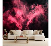 Générique Papier Peint Intissé Photo Mural 250x175 cm 3D Ciel Tonnerre Nuages Éclairs Motif Muraux Geant Mat Poster Personnalisable Wallpaper pour Salon Cuisines Bureau Chambre d'enfants Décor Murale