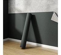Générique Papier Peint Isolant pour Murs Intérieurs 5 Mm D'épaisseur, Papier Peint Thermique Autocollant, Stickers pour Meubles, Papier Peint Texturé pour Salons Et Chambres,Dark Gray,0.50mx20m