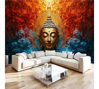 Générique Papier Peint Panoramiqu Statue Est 3D intissé Murale Semblable Au Zen Mystérieux Papier Peint xxl Fresque Moderne Peinture Murale Décorative pour Salon Chambre 200x140 18f98