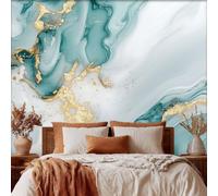 Générique Papier Peint Panoramique 300 x 210 cm, Papier Peint Effet Marbre Image Photo Murale Wallpaper Pour Chambre, Salon, Mur TV Artistique, Restaurant Décoration Murale aJB5