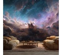 Générique Papier Peint Panoramique 350 x 256 cm, Papier Peint Galaxie Univers 3D Image Photo Murale Wallpaper Pour Chambre, Salon, Mur TV Artistique, Restaurant Décoration Murale S88