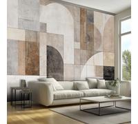 Générique Papier Peint Panoramique 400 x 280 cm, Papier Peint Abstrait Géométrique Image Photo Murale Wallpaper Pour Chambre, Salon, Mur TV Artistique, Restaurant Décoration Murale WCC7