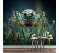 Générique Papier Peint Panoramique 430 x 300 cm Araignée Fresque Murale 3D Animal sur mesure taille Papier Peint Intisse pour Salon Chambre Décoration Murale