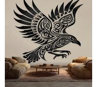 Générique Papier Peint Panoramique Aigle Viking - Papier Peint Mythologie Nordique - Deco Chambre Salon - Fresque Murale - Wallpaper - 500x260 cm A-5403