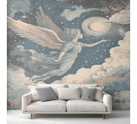Générique Papier Peint Panoramique Ange, Papier Peint Motif Angélique Mythologie Céleste 350 x 250 cm, Photo Décoration Murale, Papiers Peints Intissé Décoration Murale Salon Chambre EL&D81