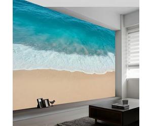 Générique Papier Peint Panoramique Bord De Mer 350 x 256 cm sur mesure taille Fresque Murale 3D, Décoration Murale Moderne Océan Paysage Plage, Papier Peint Intissé pour Salon Chambre Décoration