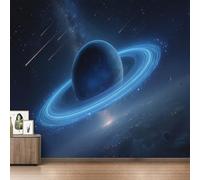 Générique Papier Peint Panoramique Galaxie Tourbillon, Papier Peint Univers Spatial Fond pour Chambre Wallpaper, Fresque Murale pour Salon Salle Deco Murale, 100x70cm D&O124