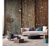 Générique Papier Peint Panoramique Grain du Bois - Papier Peint Mur en Bois - Deco Chambre Salon - Fresque Murale - Wallpaper - 250x175 cm A-3631