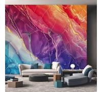 Générique Papier Peint Panoramique Marbre Moderne - Papier Peint Abstrait - Deco Chambre Salon - Fresque Murale - Wallpaper - 500x260 cm A-2204