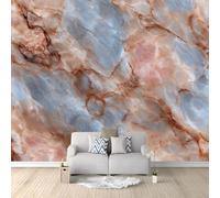 Générique Papier Peint Panoramique Minimaliste Moderne Grain De Pierre Briques Gris Graphite 400 x 280 cm - Tapisserie Murale Moderne en Non-tissé pour Salon, Chambre à Coucher ou Chambre d'enfant