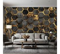 Générique Papier Peint Panoramique Nid d'abeille, 450x315 cm