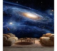 Générique Papier Peint Panoramique Univers - Papier Peint Espace Ciel Étoilé Galaxie - Deco Chambre Salon - Fresque Murale - Wallpaper - 500x260 cm A-7059