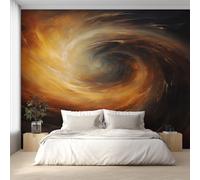 Générique Papier Peint Panoramique Vortex, Papier Peint Spirale Abstraite Tourbillon 250 x 175 cm, Photo Décoration Murale, Papiers Peints Intissé Décoration Murale Salon Chambre EL&D62