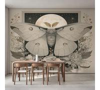 Générique Papier Peint Papillon de Nuit Gothique Intissé, 310 x 250 (L x H)