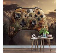 Générique Papier Peint Pelable Et Autocollant Manette De Jeu Fresque Murale 3D Autocollante Manette De Jeu Mural Pour Adultes Enfants Chambre Photo Art Décor Peintures 500 x 280 cm