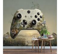 Générique Papier Peint Pelable Et Autocollant Manette De Jeu Fresque Murale 3D Autocollante Tigre Mural Pour Adultes Enfants Chambre Photo Art Décor Peintures 122 x 91 cm