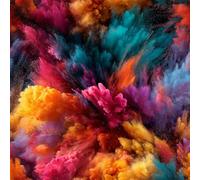 Générique Papier peint Pigments Couleurs épais mat 44x200 cm à décoller et à coller Résumé Fumée papier de contact autocollant en plastique avec dos adhésif couverture de plan de travail table